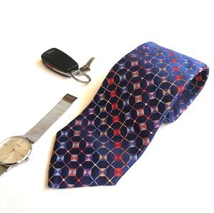 Robert Talbott Best of Class Blue Woven Silk Tie